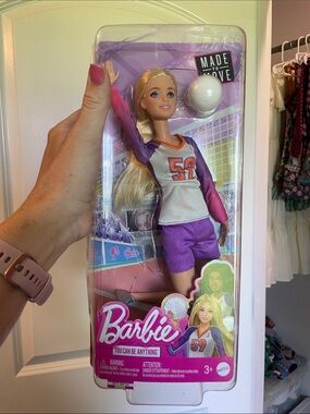 Barbie Girls Purple Volleyball Player Doll - 59